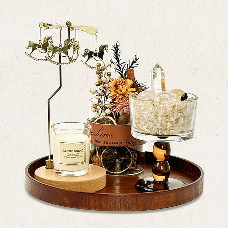 Eight Directions Wealth-Gathering Crystal Ornament